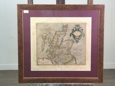 Lot 810 - A 17TH CENTURY MAP OF SCOTLAND BY GERARD MERCATOR