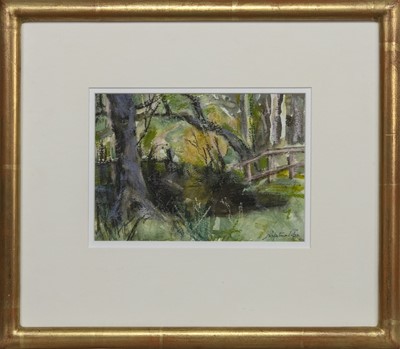 Lot 72 - ROSEHALL, A MIXED MEDIA BY PERPETUA POPE