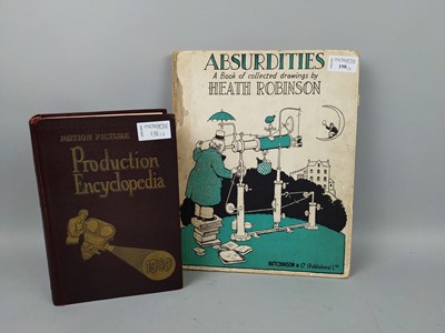 Lot 198 - ABSURDITIES, A BOOK OF COLLECTED DRAWINGS BY HEATH ROBINSON ALONG WITH ANOTHER BOOK