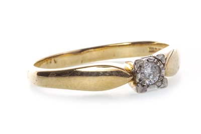 Lot 1144 - A DIAMOND SOLITAIRE RING
