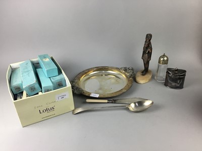 Lot 448 - A LOT OF SILVER PLATED ITEMS