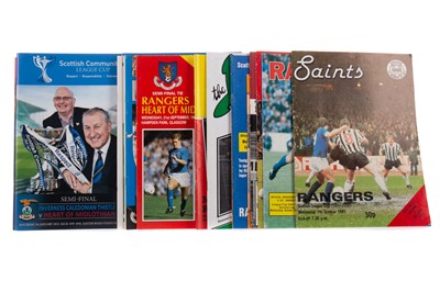 Lot 1511 - A COLLECTION OF SCOTTISH LEAGUE CUP FINAL AND SEMI-FINAL PROGRAMMES