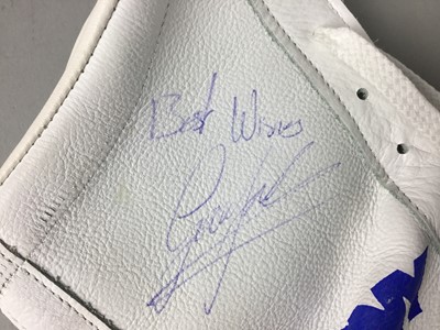 Lot 453 - A SIGNED PAIR OF BOXING SHOES