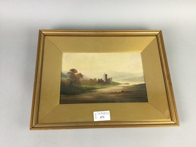 Lot 471 - AN EARLY 20TH CENTURY OIL PAINTING