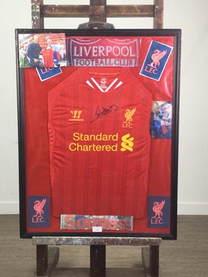 Lot 1524 - LIVERPOOL F.C. SIGNED JERSEY
