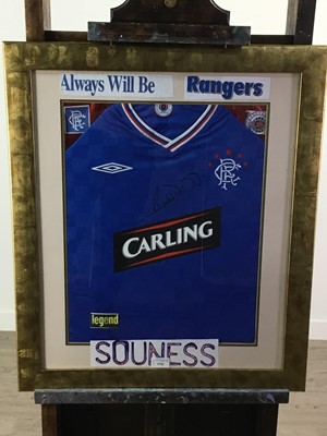 Lot 1526 - RANGERS F.C. SIGNED JERSEY