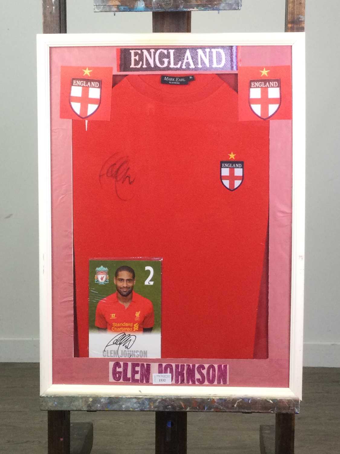 Lot 113 - ENGLAND NATIONAL TEAM SIGNED JERSEY