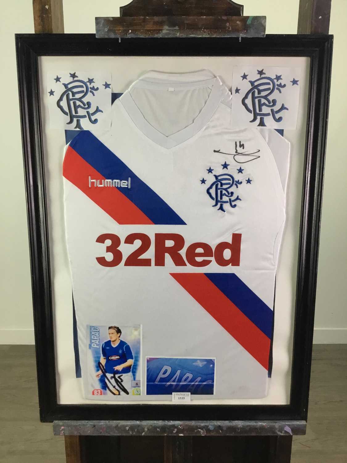 Lot 133 - RANGERS F.C. SIGNED JERSEY