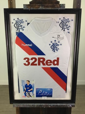 Lot 133A - RANGERS F.C. SIGNED JERSEY