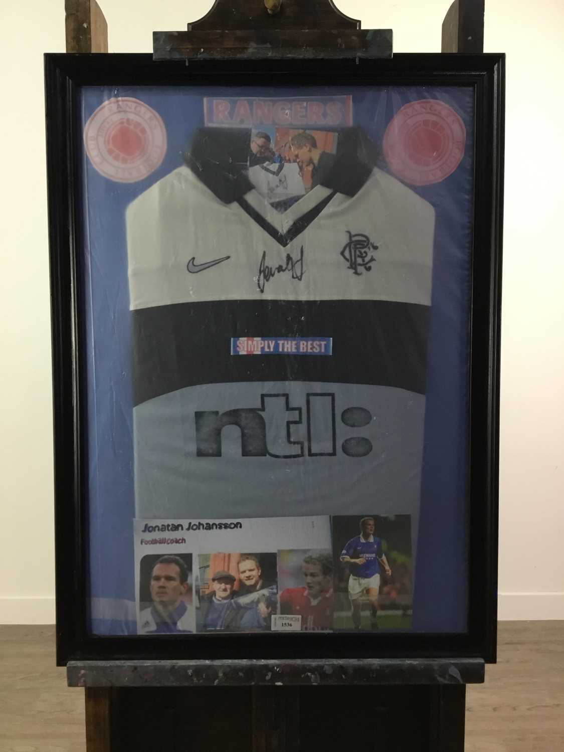 Lot 107 - RANGERS F.C. SIGNED JERSEY