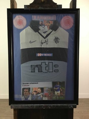 Lot 107A - RANGERS F.C. SIGNED JERSEY