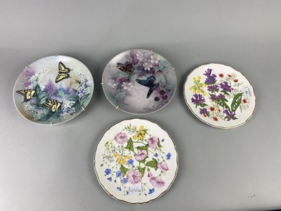 Lot 490 - A COLLECTION OF CABINET PLATES ALONG WITH BUNNYKINS TEA WARE