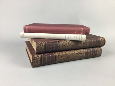 Lot 625 - A GROUP OF BOOKS