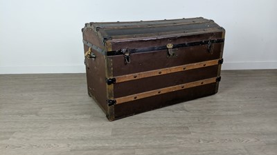 Lot 640 - A CABIN TRUNK