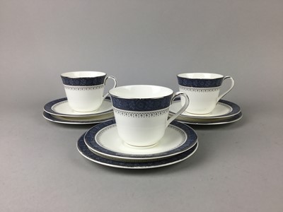 Lot 665 - A ROYAL DOULTON 'SHERBROOKE' PATTERN HALF TEA SERVICE AND OTHER ITEMS