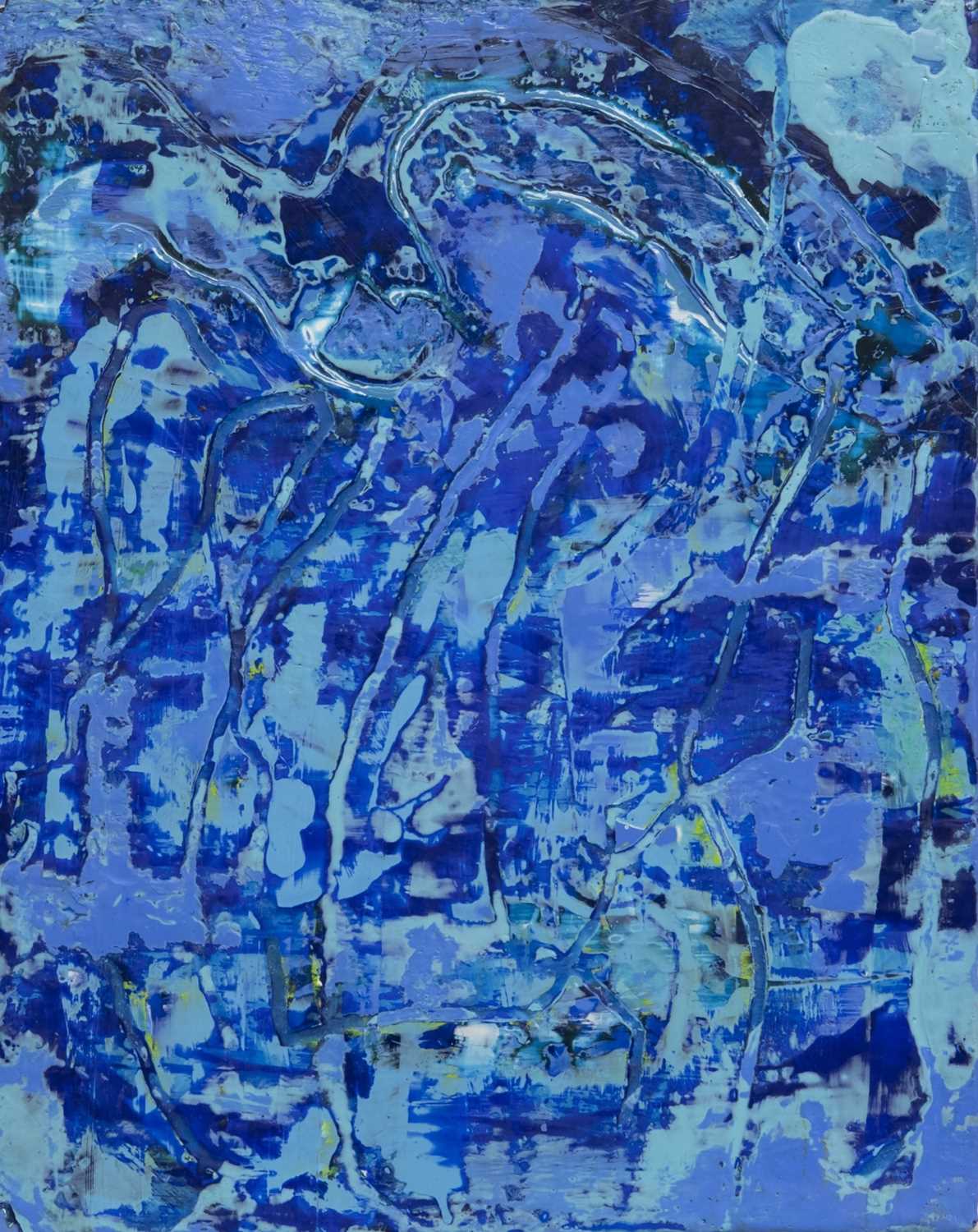 Lot 346 - WING, AN ENCAUSTIC BY GREG ANGUS