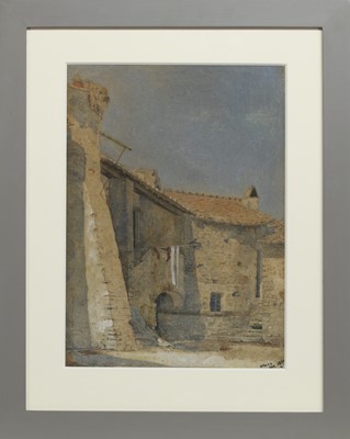 Lot 387 - ALBANO, A WATERCOLOUR ATTRIBUTED TO GEORGE LEDWELL TAYLOR