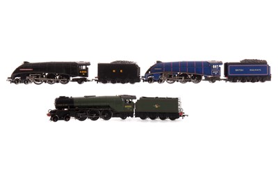Lot 1045 - THREE HORNBY LOCOMOTIVES AND TENDERS