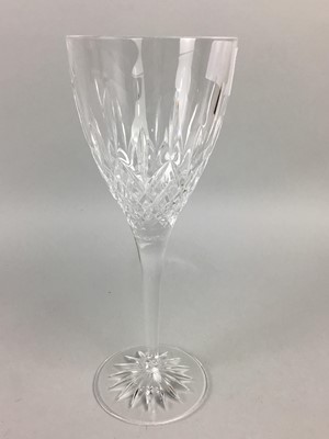 Lot 251 - A LOT OF DRINKING GLASSES