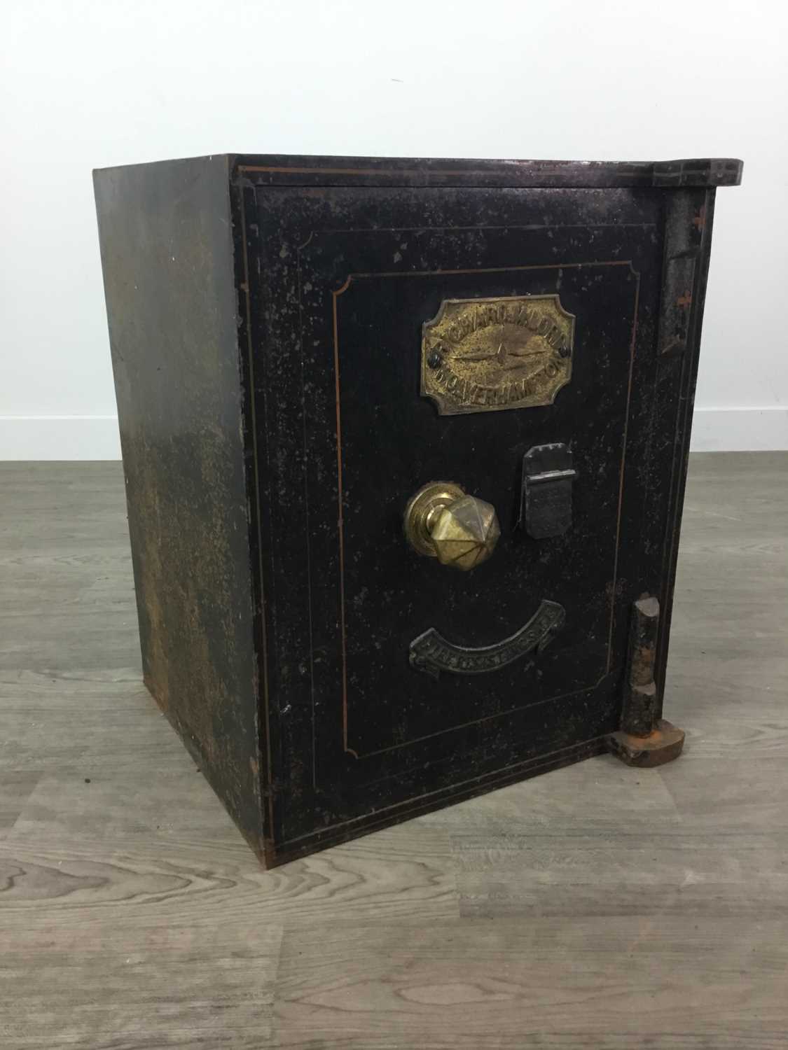 Lot 133 - A RICHARD LORD OF WOLVERHAMPTON SAFE