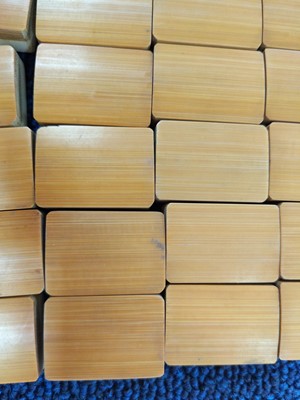 Lot 1083 - A LATE 19TH/EARLY 20TH CENTURY CHINESE MAHJONG SET