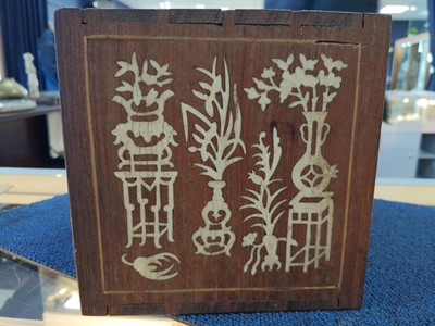 Lot 1083 - A LATE 19TH/EARLY 20TH CENTURY CHINESE MAHJONG SET