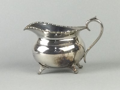 Lot 40 - A VINERS SILVER PLATED FOUR PIECE TEA SERVICE AND OTHER PLATED WARE