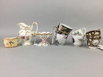 Lot 46 - A LOT OF DAVENPORT AND OTHER TEA WARE