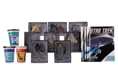 Lot 1072 - STAR TREK STARSHIPS COMPLETE DIE-CAST COLLECTION
