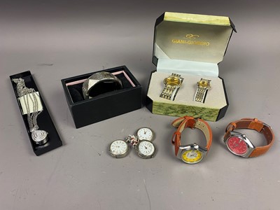 Lot 247 - A LOT OF FASHION AND FOB WATCHES