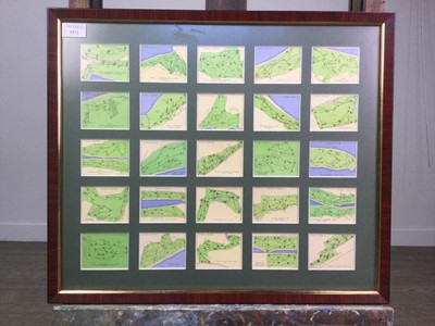 Lot 1572 - A SET OF THIRTY 'CHAMPIONSHIP GOLF COURSES' COLLECTORS CARDS