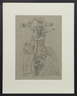 Lot 261 - DISPOSITION OF CHRIST, A PASTEL BY JOHN BULLOCH SOUTER