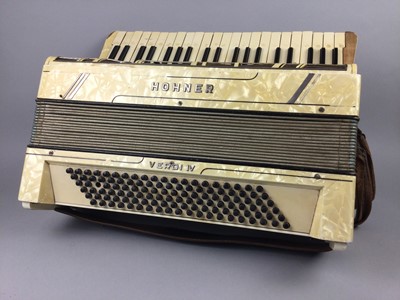 Lot 262 - A HOHNER ACCORDIAN