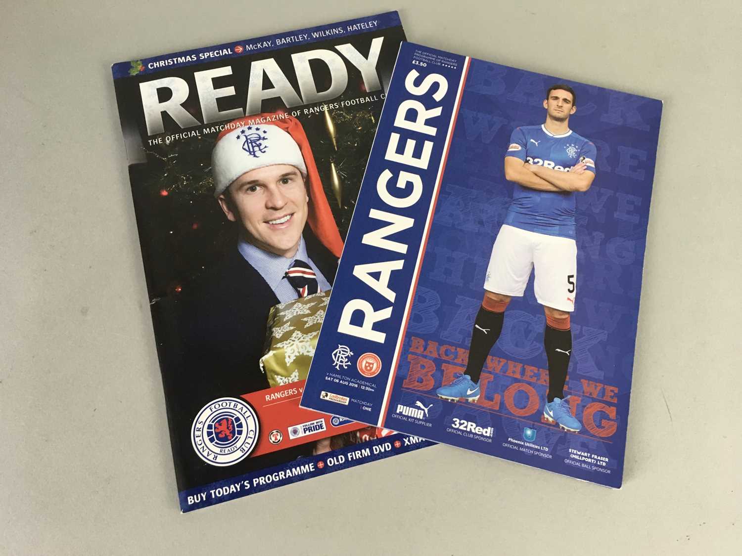 Lot 74 - A COLLECTION OF RANGERS F.C. PROGRAMMES