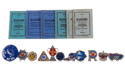 Lot 1575 - A COLLECTION OF RANGERS F.C. PIN BADGES