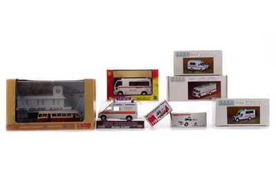Lot 1102 - A COLLECTION OF ASIAN MARKET MODEL VEHICLES
