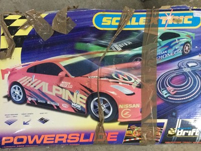 Lot 109 - A LOT OF SCALEXTRIC AND OTHER RACING GAMES