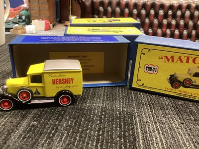 Lot 909 - A COLLECTION OF MATCHBOX COLLECTIBLES DIE-CAST MODELS