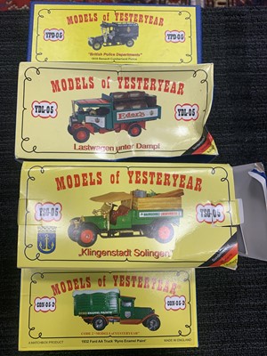 Lot 905 - A COLLECTION OF MATCHBOX YESTERYEAR MODELS