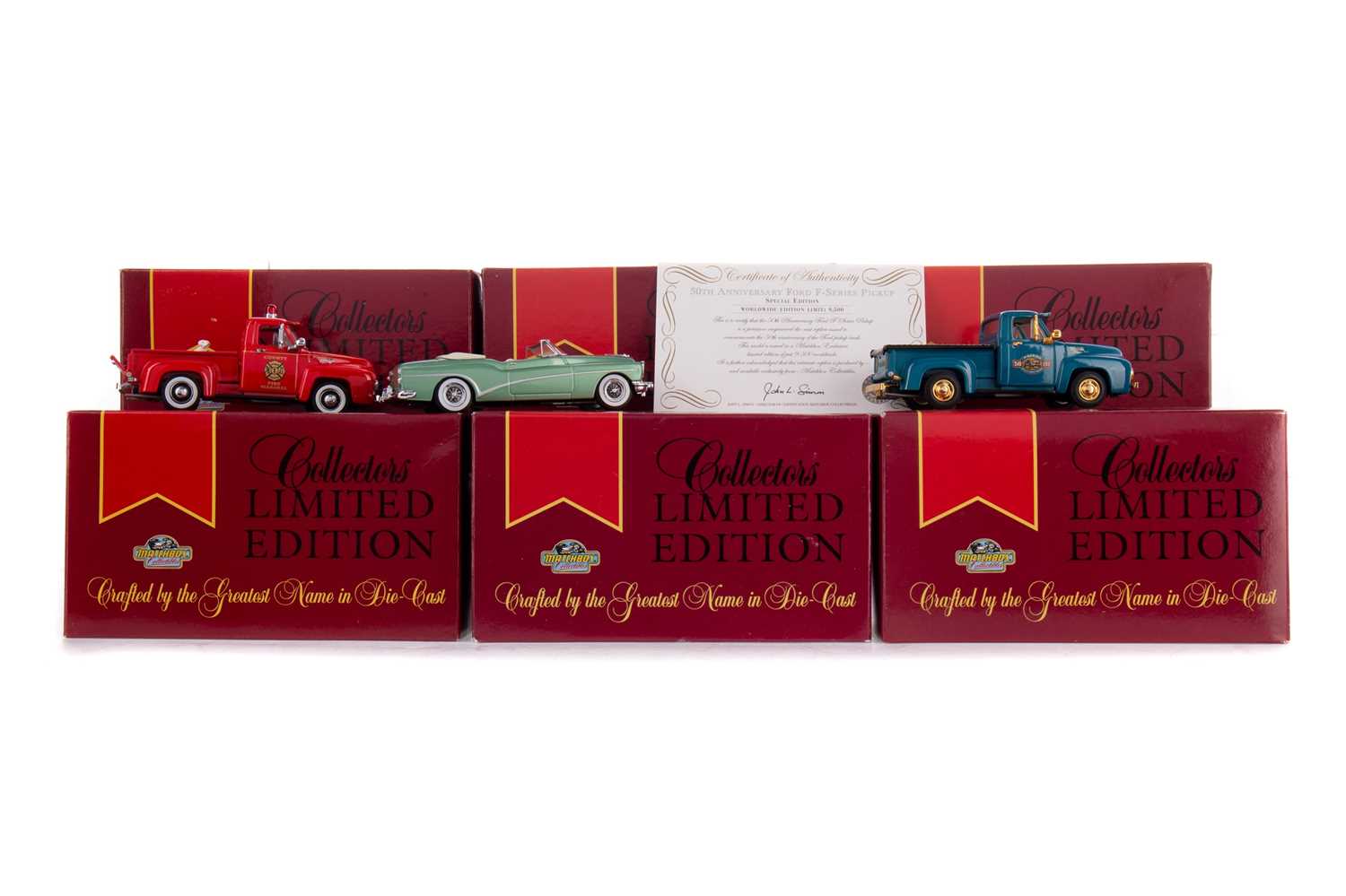 Lot 896 - A COLLECTION OF MATCHBOX COLLECTORS LIMITED EDITION MODELS
