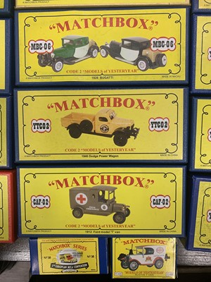 Lot 893 - A COLLECTION OF MATCHBOX DIE-CAST MODELS