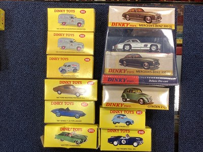 Lot 888 - A COLLECTION OF DINKY DIE- CAST MODELS