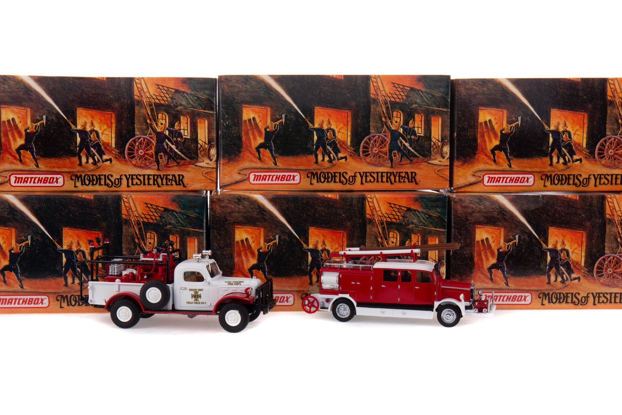 Lot 259 A COLLECTION OF MATCHBOX FIRE ENGINE SERIES