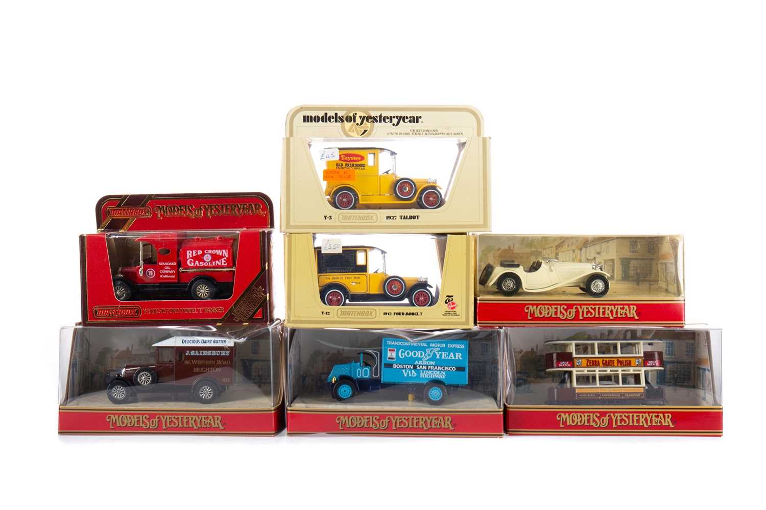 Lot 873 - A COLLECTION OF MATCHBOX YESTERYEAR MODELS
