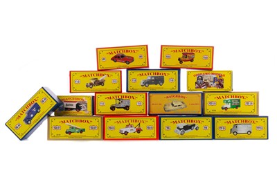 Lot 866 - A COLLECTION OF MATCHBOX YESTERYEAR MODELS