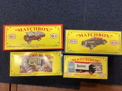 Lot 865 - A COLLECTION OF MATCHBOX YESTERYEAR MODELS