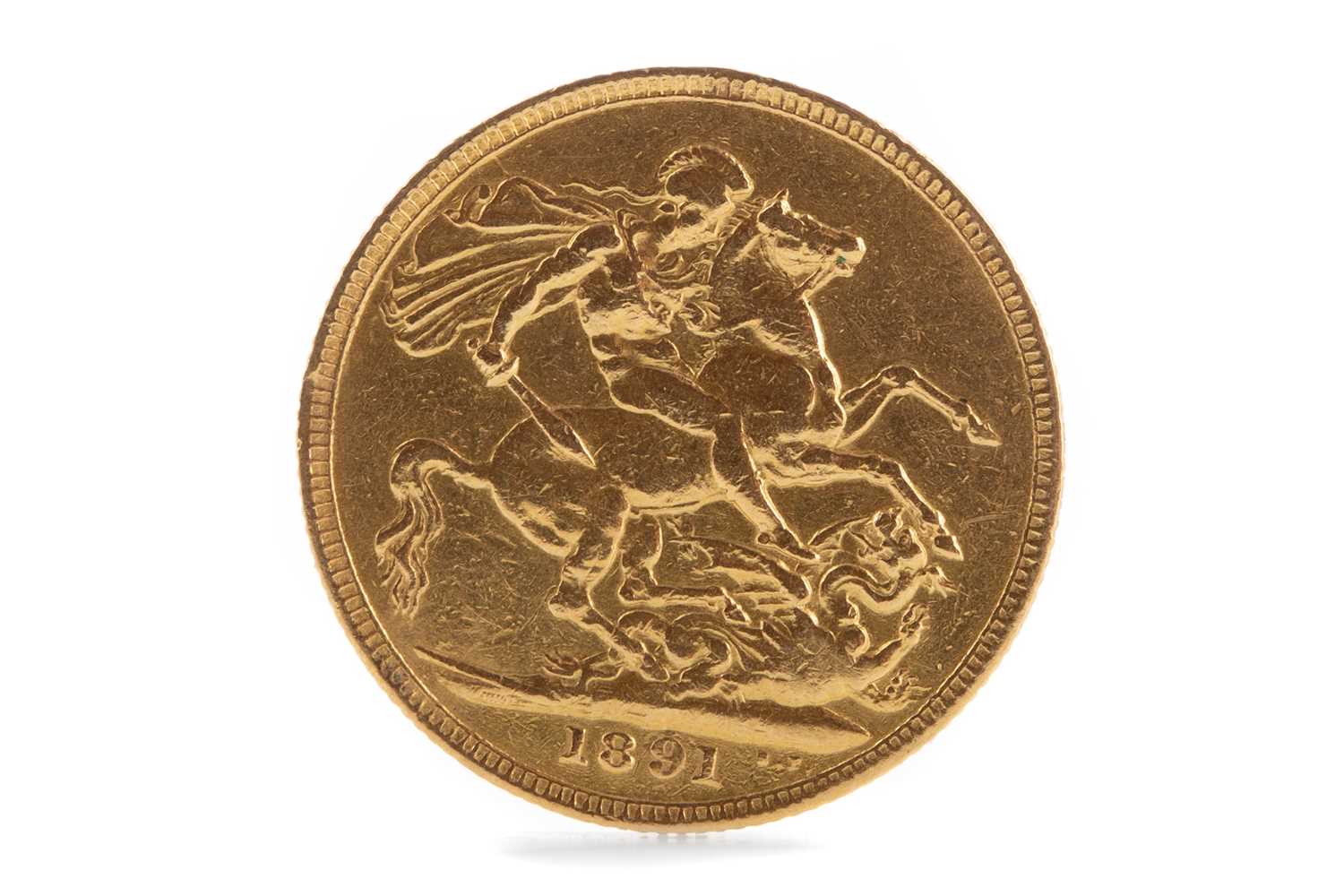 Lot 18 - A VICTORIA GOLD SOVEREIGN DATED 1891