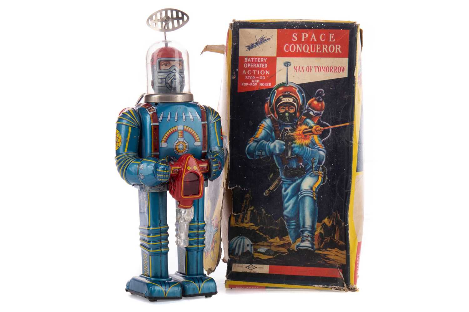 Lot 1108 - A 1960s JAPANESE SPACE CONQUEROR MAN OF TOMORROW