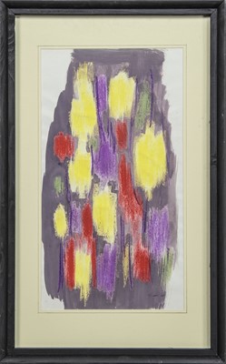 Lot 147 - AN UNTITLED MIXED MEDIA BY WILLIAM GEAR