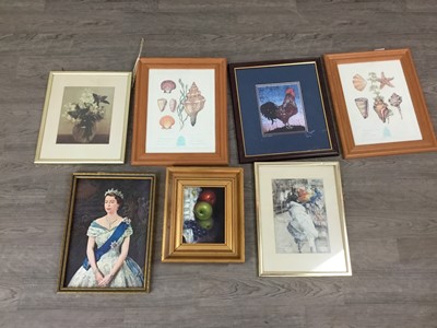 Lot 382 - A LOT OF FRAMED PICTURES AND PRINTS